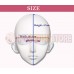 (XP)Crossdress Sweet Girl Resin Half Head Female Cartoon Character Kigurumi Mask With BJD Eyes Cosplay Anime Role Lolita Doll Mask